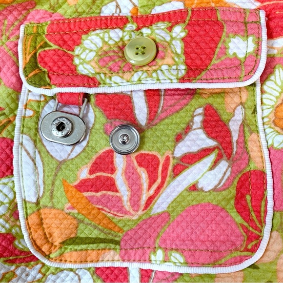 LizGolf Skort Womens 14 Pink Green Retro 60's Floral Neon Art to Wear Athletic - Picture 6 of 8